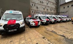 Kahramanmaraş’ta Yeni Ambulanslar Teslim Edildi