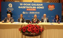 Antalya Büyükşehir Belediye Başkanı Böcek, gazetecilerle buluştu