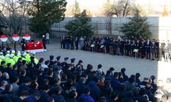 Bingöl'de vefat eden polis memuru için cenaze töreni düzenlendi