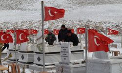 Afşin’de Depremde Hayatını Kaybedenler Mezarı Başında Anıldı