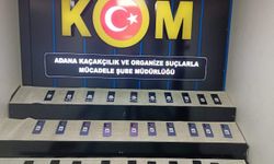 Adana'da 30 kaçak cep telefonu ele geçirildi