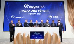 Borsa İstanbul'da gong Kalyon PV için çaldı