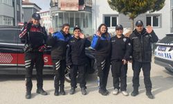 Burdur'da özel gereksinimli iki kardeşin polis olma hayali gerçek oldu