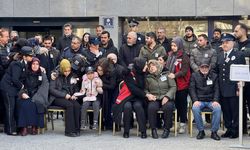 Konya'da trafik kazasında şehit olan polis memuru için tören düzenlendi