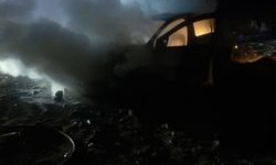 Mersin'de seyir halindeki otomobilde çıkan yangın söndürüldü