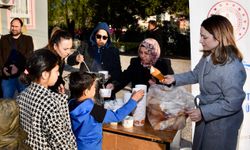 Silifke'de öğrencilere çorba ikramı