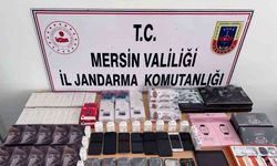 Mersin’de 15 gümrük kaçağı cep telefonu ele geçirildi