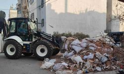 Mersin’de inşaat atıkları temizleniyor