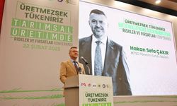 Mersin’de ’Üretmezsek Tükeniriz Tarım Konferansı’ düzenlendi