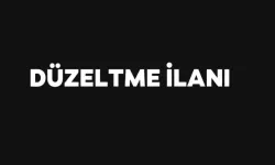 Düzeltme İlanı Iln02168563 İhale