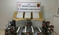 Isparta’da 60 bin adet kaçak makaron ele geçirildi
