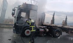 Payas’ta tır yangını