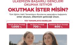 Türk Eğitim Vakfı Tamamlayıcı Bursları İle Bayramda Eğitime Destek Olun