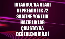 İstanbul’da olası depremin ilk 72 saatine yönelik hazırlıklar çalıştayda değerlendirildi