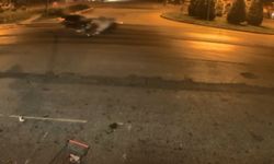 Kaza Anı Kamerada: 2 Yaralı