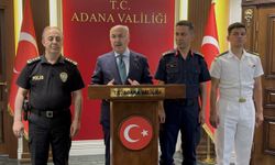 Adana Valisi Köşger, nisandaki asayiş olaylarını değerlendirdi: