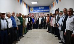 AK Parti Ağrı Milletvekili Kilerci, Gülnar'da parti teşkilatıyla buluştu