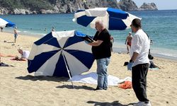 Alanya'da sahilde güneşlenen Alman turist öldü