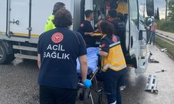 Antalya'da 3 aracın karıştığı zincirleme trafik kazasında 1 kişi yaralandı