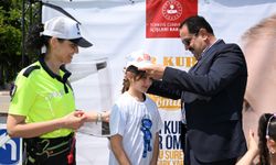 Antalya'da öğrencilere uygulamalı trafik eğitimi verildi