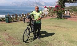 Dünya turu hayaline pedal çevirerek 29 ülkeyi bisikletle gezdi