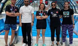 Kumluca'da Gençlik Haftası Yüzme Şenliği yapıldı