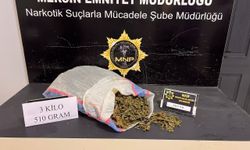 Mersin'de 21 kilo 710 gram esrar ele geçirildi