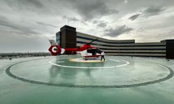 Mersin'de ambulans helikopter 2 yaşındaki bebek için havalandı