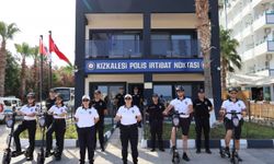 Mersin'deki Kızkalesi'nde yaz sezonunda polisler elektrikli skuterle görev yapacak