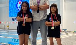 Okul Sporları Yüzme Yarışması'nda Kumlucalı sporcular 7 madalya kazandı