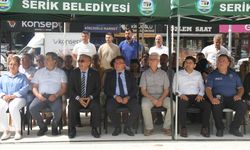 Serik'te Halk Eğitim Merkezi yıl sonu sergisi açıldı