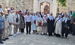 Tarsus'ta hacı kafilesi için uğurlama töreni düzenlendi
