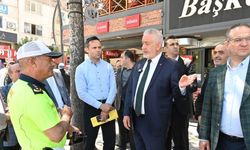 Isparta’da en yoğun caddede yaya geçitlerine ışıklı geçiş kurulacak