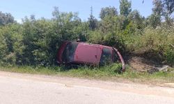 Kazanın ardından otomobilini bırakıp giden sürücüye plakadan ulaşıldı