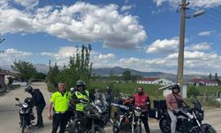 Motosiklet tutkunlarından bağımlılıkla mücadeleye destek konvoyu