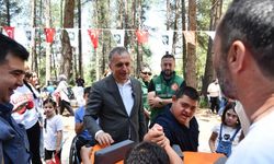 Osmaniye’de engelliler aileleriyle piknik yaptı