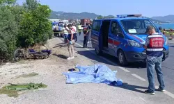 Antalya'da çöp konteynerine çarpan motosikletin sürücüsü öldü