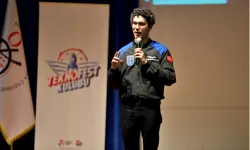 Astronot Tuva Cihangir Atasever, Osmaniye'de öğrencilerle buluştu