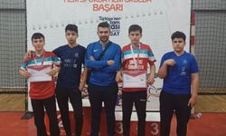 Çobanbeyli Cumhuriyet Ortaokulu'ndan Bilek Güreşinde Bölge Dereceleri