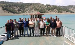 CTE Kahramanmaraş Eğitim Merkezi'nden Kursiyerlere Menzelet Barajı Tekne Turu