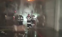 Fabrika Deposunda Yangın Meydana Geldi