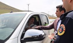 Kaymakam Demirel Trafikte Sürücüleri Uyardı