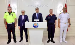 Mersin Valisi Atilla Toros, 4 aylık asayiş çalışmalarını açıkladı