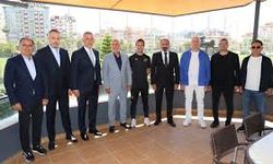 TFF Başkanı Hacıosmanoğlu'ndan Hasan Çavuşoğlu'na taziye ziyareti
