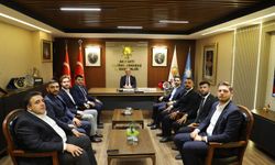 TÜGVA’dan Ak Parti İl Başkanı M.Burak Gül’e Ziyaret