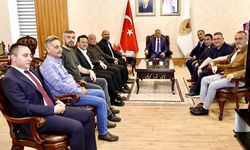 TUSAŞ İç Denetim Başkanı Dağlı, Vali Ünlüer’i Ziyaret Etti