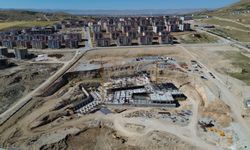 Afşin Yeni Devlet Hastanesi İnşaatı Devam Ediyor