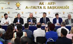 AK Parti Antalya İl Teşkilatında bayramlaşma töreni düzenlendi