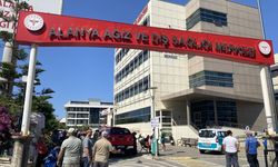 Alanya Ağız ve Diş Sağlığı Merkezi'nde çıkan yangın söndürüldü