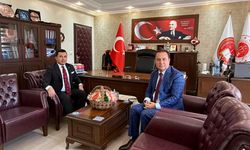 Anamur Kaymakamı Bozdemir'den Cumhuriyet Başsavcısı Çatlı'ya veda ziyareti
